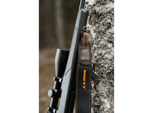 NeverLost Gun Sling Neoprene Gun Sling made of Neoprene and Leather 