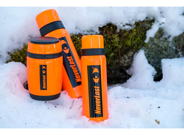 NeverLost Thermos 0,5l Steel thermos in top quality. 